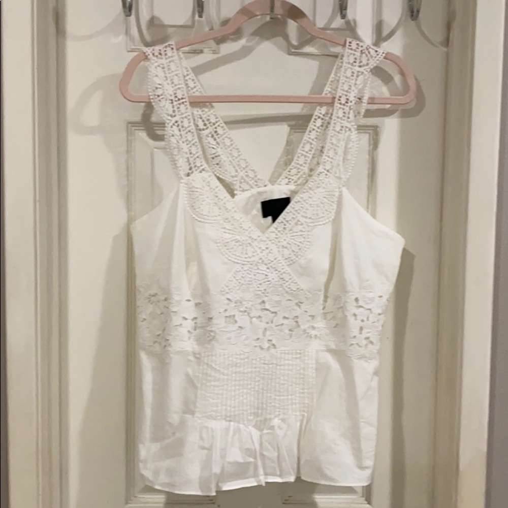 J.Crew Eyelet Top